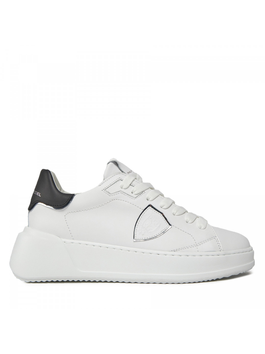 Sneakersy Philippe Model Temple Low TRES V010 Bílá